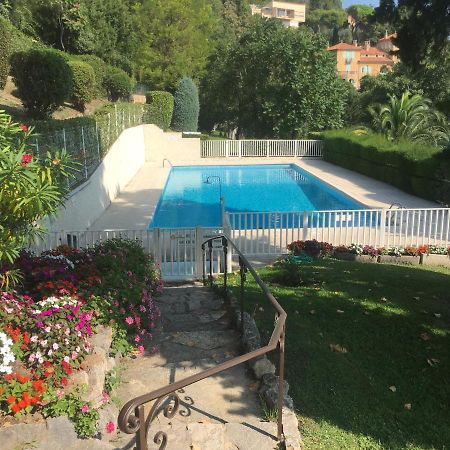 Clim Jardin Et Parking Prive -Piscine Tennis Et Park Vue Mer Grasse Dış mekan fotoğraf