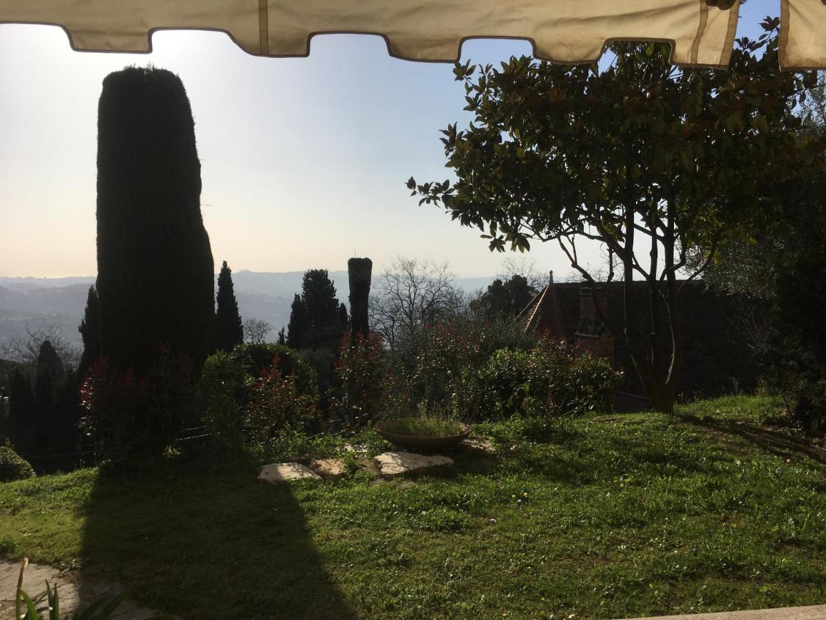 Clim Jardin Et Parking Prive -Piscine Tennis Et Park Vue Mer Grasse Dış mekan fotoğraf