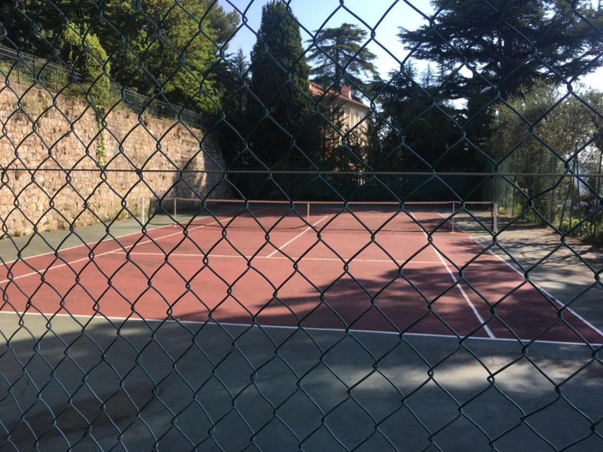 Clim Jardin Et Parking Prive -Piscine Tennis Et Park Vue Mer Grasse Dış mekan fotoğraf