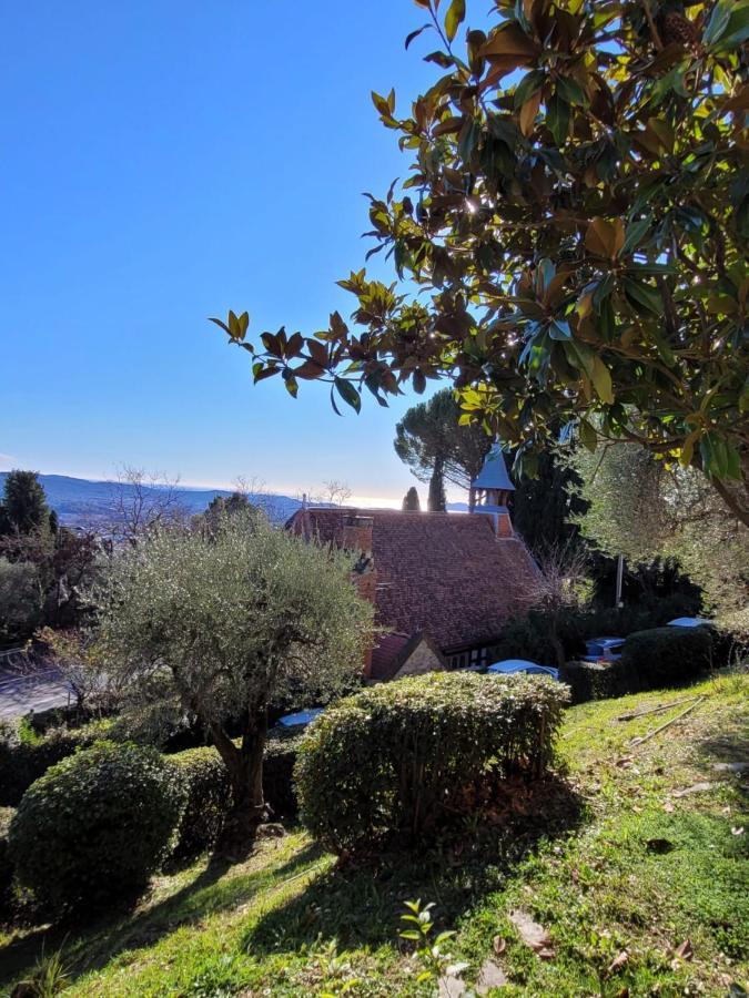 Clim Jardin Et Parking Prive -Piscine Tennis Et Park Vue Mer Grasse Dış mekan fotoğraf