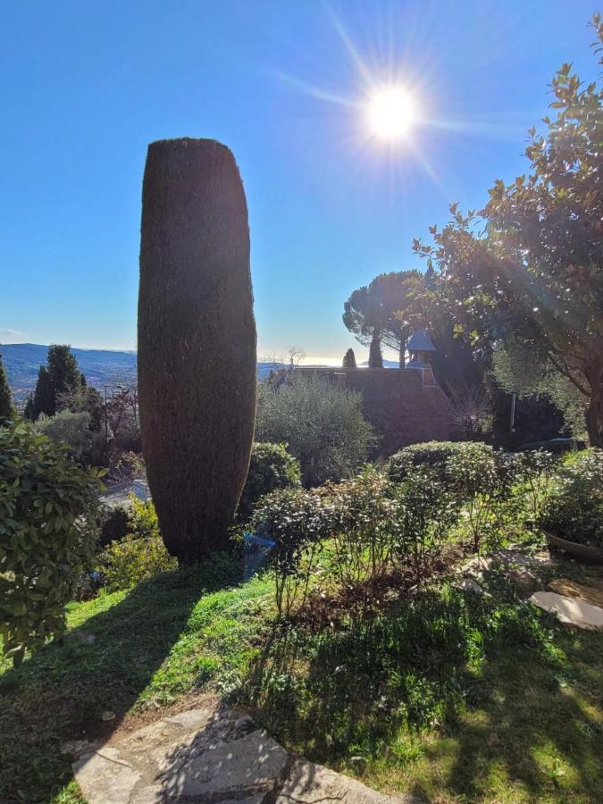 Clim Jardin Et Parking Prive -Piscine Tennis Et Park Vue Mer Grasse Dış mekan fotoğraf